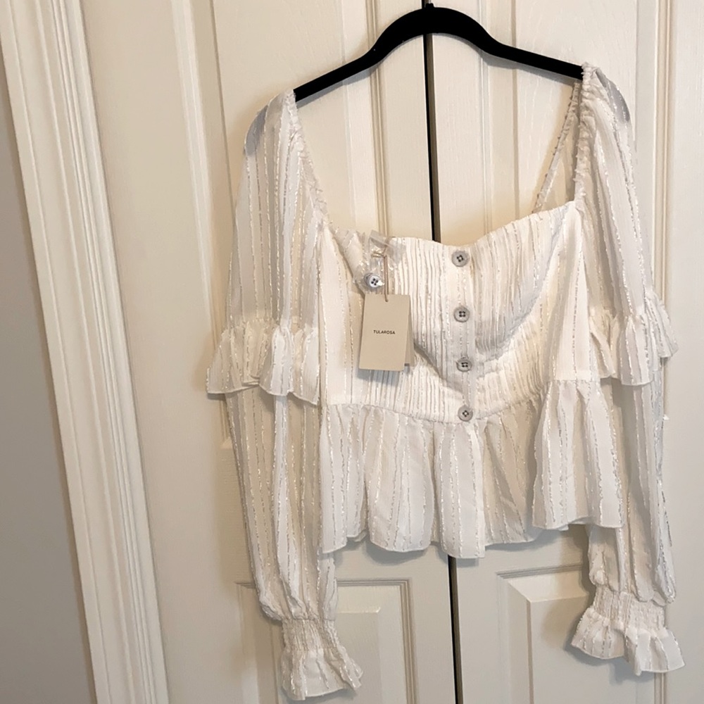 TULAROSA white top! New with Tags